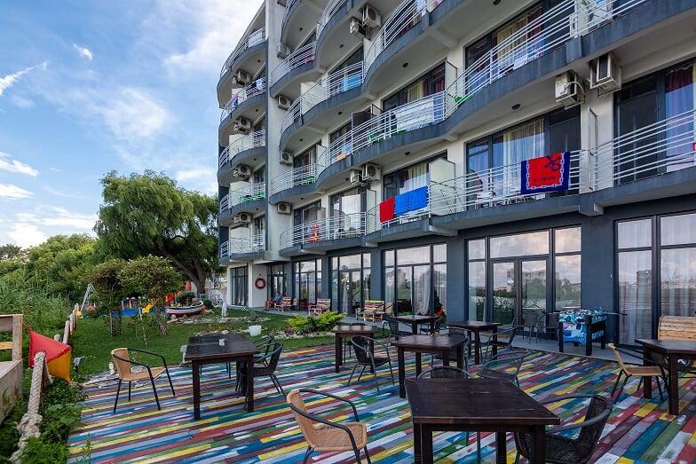 Hotel Vis Eforie Nord Exterior foto